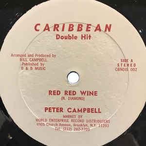 Peter Campbell - Red Red Wine / Sweet Dancing - Quarantunes