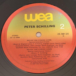 Peter Schilling - Major Tom (Coming Home) 1983 - Quarantunes